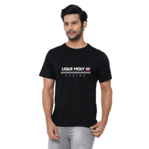 Racing T-Shirt Black Mens